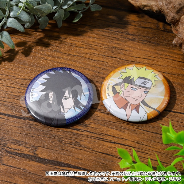 NARUTO　サクラ　スタジオぴえろ　缶バッジ NARUTO スタジオぴえろストア 20周年 缶バッジ うちはサスケ