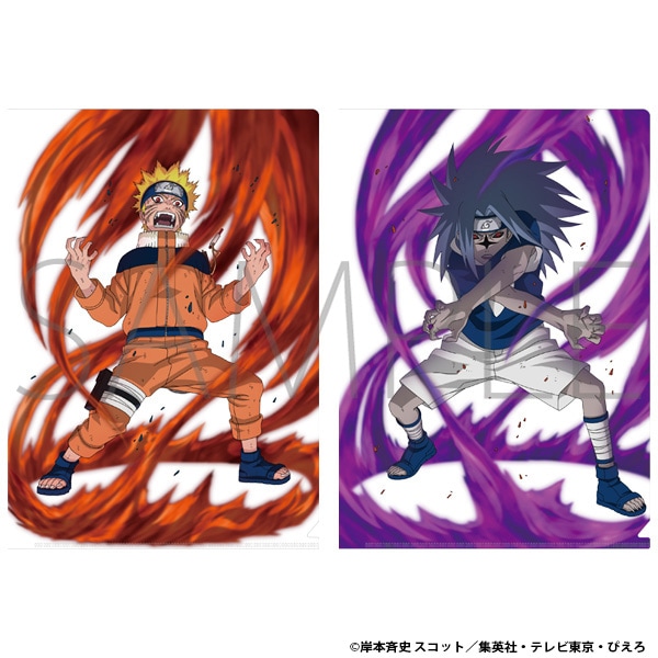 ROAD OF NARUTO アニメ20周年記念 複製原画風セット 4種 アニメ「NARUTO-ナルト-」放送20周年記念完全新作アニメーション