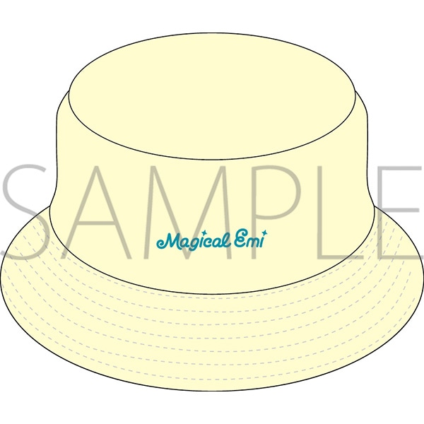 魔法のスターマジカルエミ リバーシブルバケットハット with KISHIHIROMI