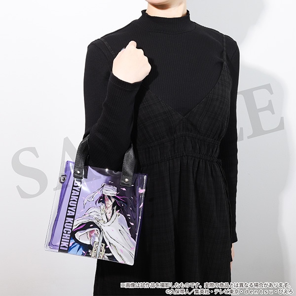 BLEACH 千年血戦篇 クリアバッグ 朽木白哉　CALL YOUR NAME VISUAL