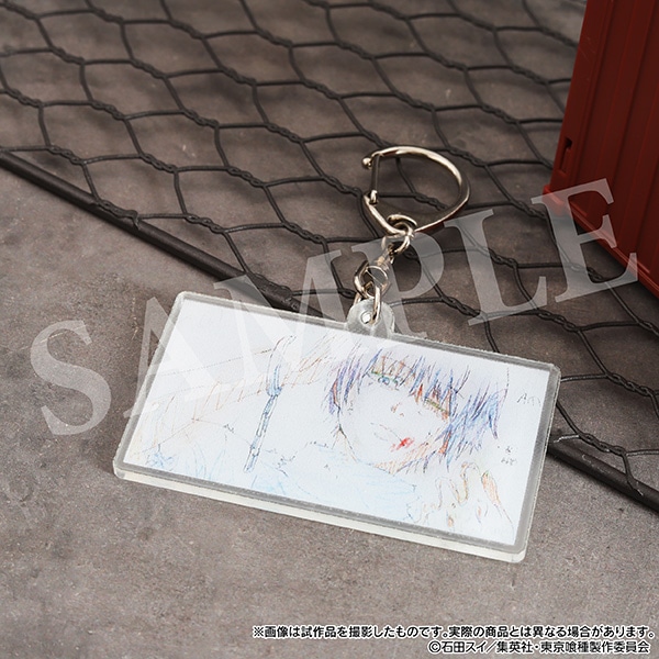 新品　東京喰種トーキョーグール　メモリアルアクリルフレーム WHITE 金木研 新品 東京喰種トーキョーグール メモリアルアクリルフレーム WHITE