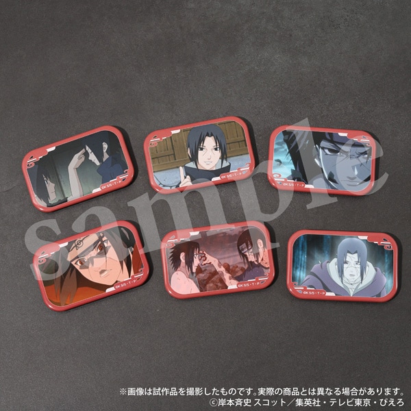 NARUTO-ナルト- 疾風伝 スクエアバッジコレクション Ver.うちはイタチの軌跡【BOX】