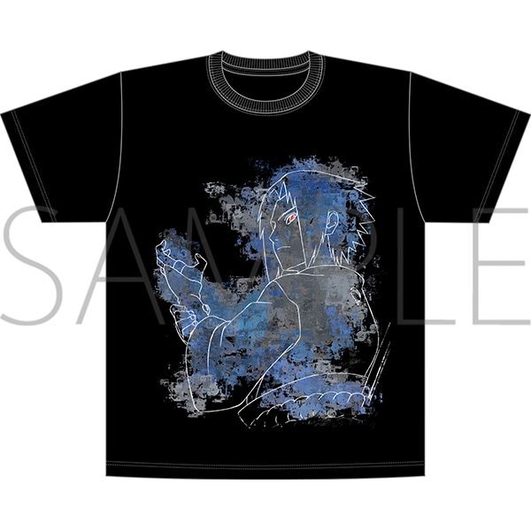 NARUTO-ナルト- 疾風伝 スタジオぴえろスタイル　ヴィンテージ風Tシャツ　うちはサスケXL