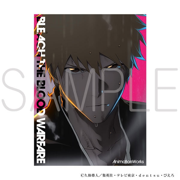 BLEACH 千年血戦篇 クリアポスター 京楽春水 CALL YOUR NAME VISUAL