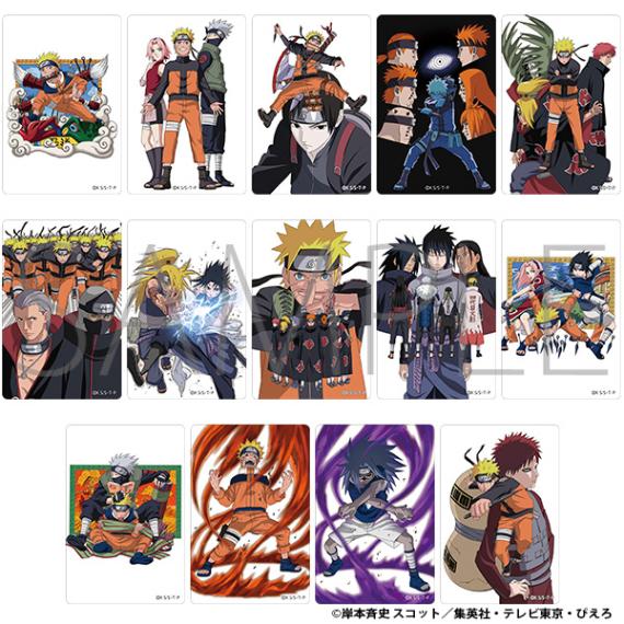 二次受付】NARUTO-ナルト- 疾風伝 メタルバッジセット 縁シリーズ