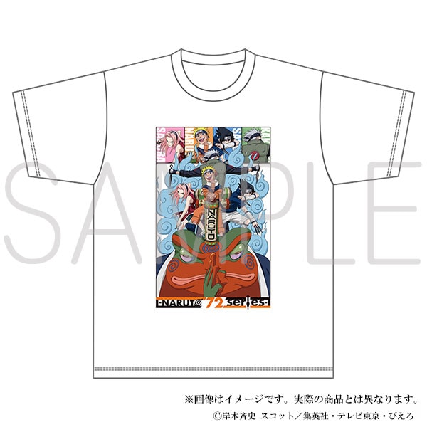 NARUTO-ナルト- Tシャツ　-NARUTO 72 series- 5　XL