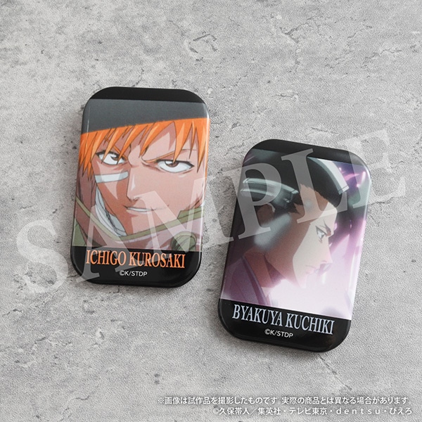 BLEACH VS缶バッジセット 黒崎一護VS朽木白哉 | グッズ 通販