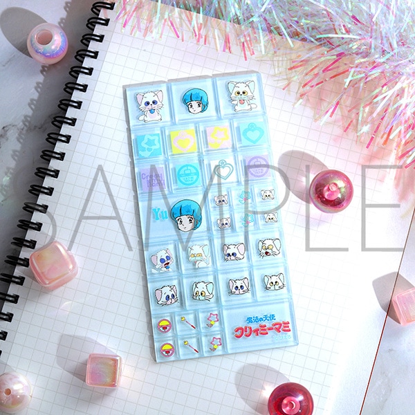 魔法の天使クリィミーマミ タイルシール blue