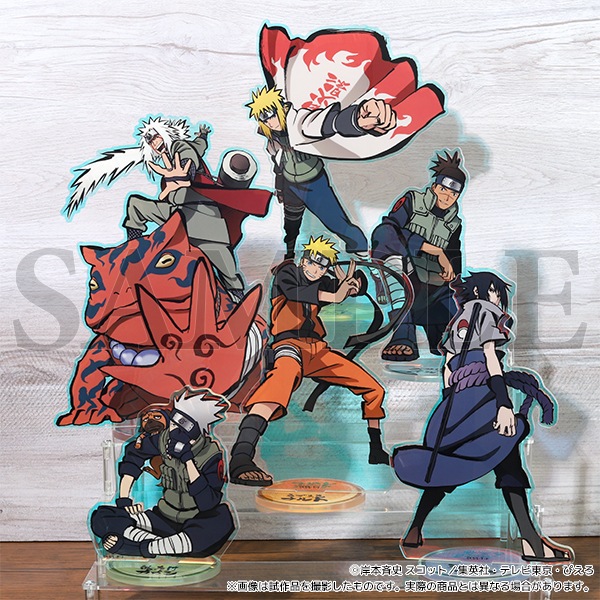 NARUTO ナルト うみのイルカ 描き下ろしアクリルスタンド NARUTO-ナルト- オーロラビッグアクリルスタンド うみのイルカ