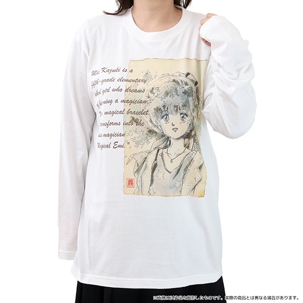 魔法のスターマジカルエミ ロングスリーブTシャツ sepia | グッズ 通販