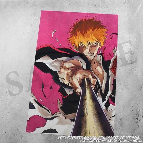 BLEACH 千年血戦篇 クリアポスター 朽木ルキア CALL YOUR NAME VISUAL