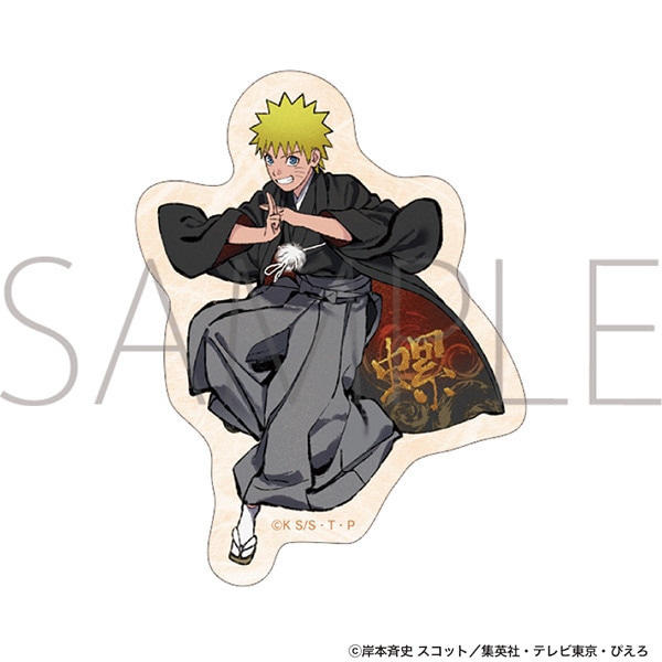 NARUTO-ナルト- 和紙風ステッカーセット 螺/千/桜/雷 | グッズ 通販