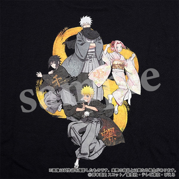 NARUTO-ナルト- Tシャツ 螺/千/桜/雷 XL | グッズ 通販 | スタジオ