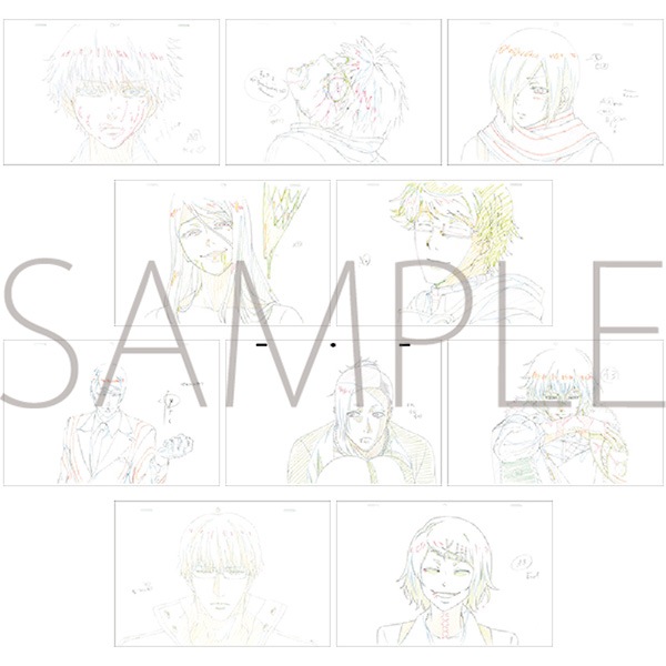 東京喰種トーキョーグール 原画ポストカードコレクション【BOX