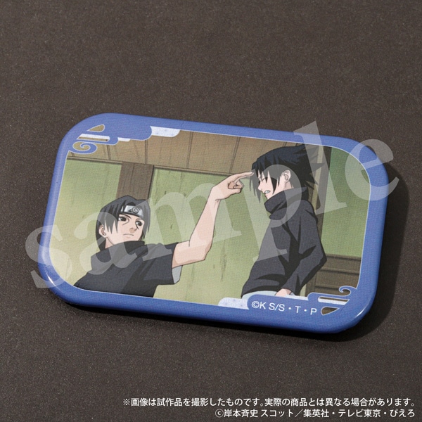 ナルト　スクエアバッジ　うちはサスケ NARUTO-ナルト- 疾風伝 スクエアバッジコレクション Ver.うちはサスケ