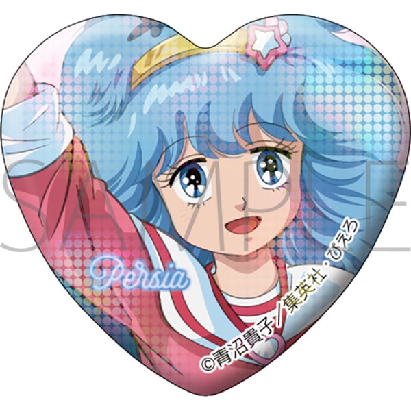 絶版 スタジオぴえろ マジカルガールズアルバム （専用アルバム付き） ぴえろ魔法少女シリーズ ハート型ホロバッジセット～チャーミング