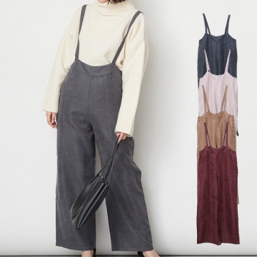 ライスコーデュロイサロペットパンツ|ワンピース・ドレス|レディース