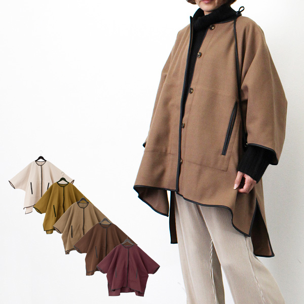 【新品．未使用】RISLEY アウター　ポンチョ 新品．未使用】RISLEY アウター ポンチョ risley | STORES