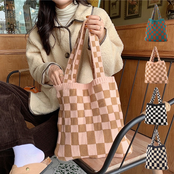 オコピーページ　ハンドメイド　市松模様　バッグ 000000008441_3nGPDul.jpg