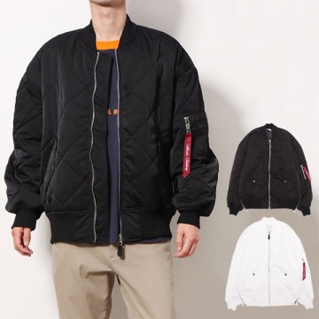 メモリー表キルト中綿ビッグMA1|アウター|メンズ