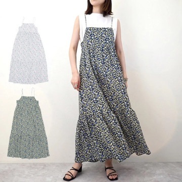 小花柄キャミワンピース|ワンピース・ドレス|レディース