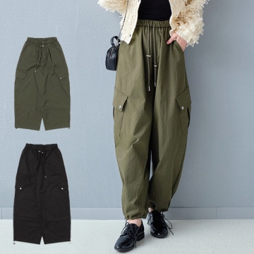カーゴワイドイージーパンツ|パンツ|レディース