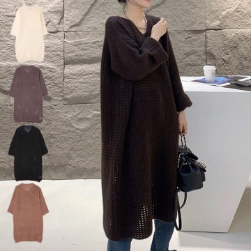 メッシュニットワンピース|ワンピース・ドレス|レディース