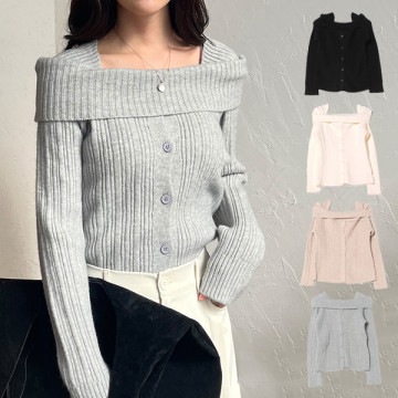 オフショルニットトップス|トップス|レディース