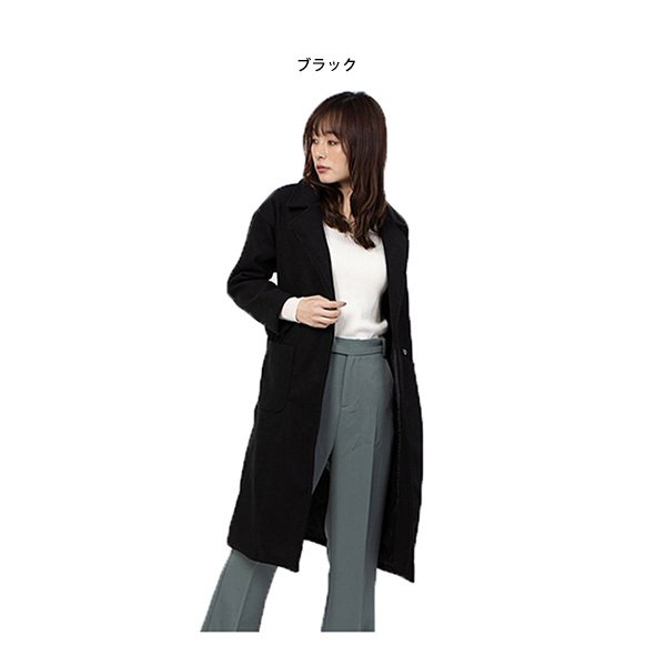 専用　美品✴︎アッシュスタンダード　ロングチェスターコート　アイボリー　36 STYLEBLOCK コート チェスターコート バックボタンスリットノー