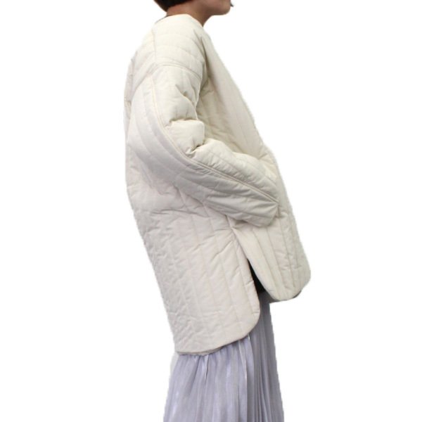 高密度タフタ縦キルティングジャケット | レディース,アウター