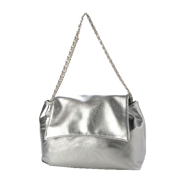 Amazon.co.jp: 完売品 ZARA チェーンバッグ メタリックグレー