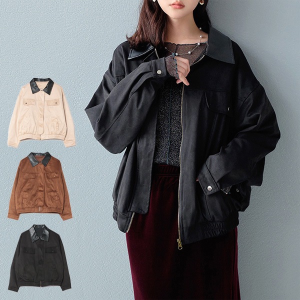 ユーロ古着 異素材 切り替え デザイン A-2 中綿 短丈 ブルゾン ジャケット ユーロ古着 異素材 切り替え デザイン A-2 中綿 短丈 ブルゾン