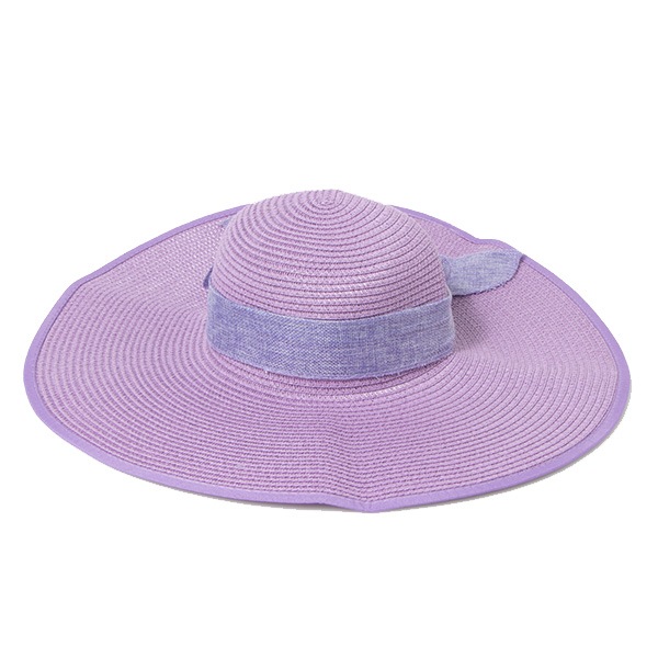 リボン付きツバ広ストローハット | レディース,小物,帽子 - STYLEBLOCK