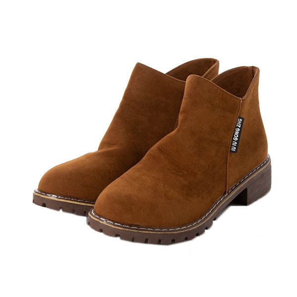 スエード調サイドジップショートブーツ | レディース,シューズ,ブーツ