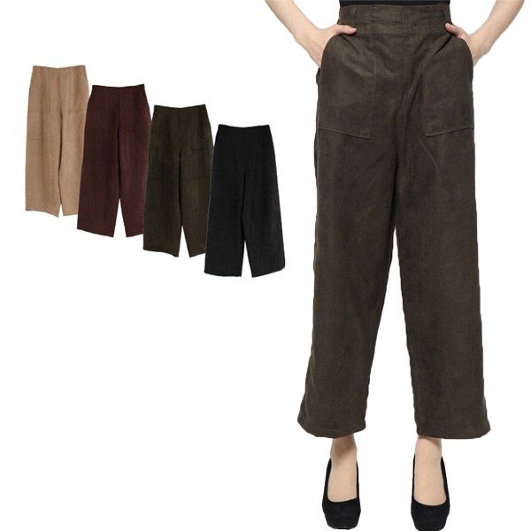 フェイクスウェードパンツ レディース パンツ ロングパンツ Styleblock スタイルブロック フェイクスウェードパンツ レディース パンツ ロングパンツ Styleblock スタイルブロック