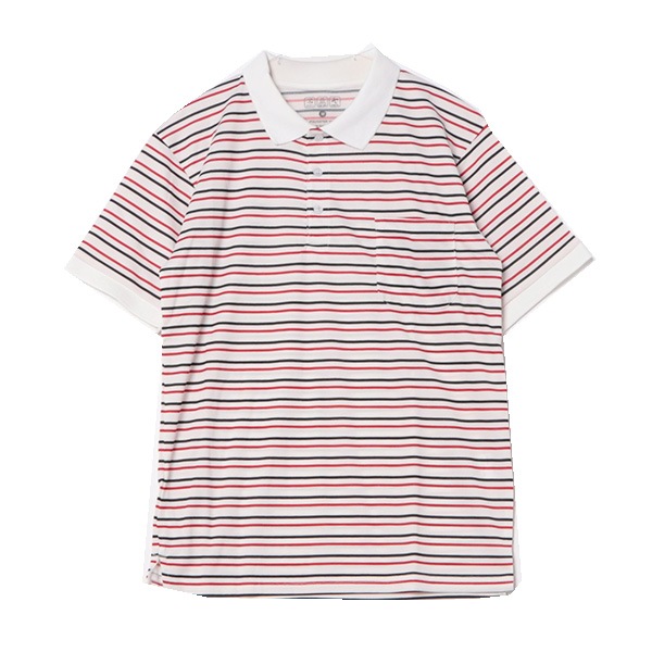 BoTT ボーダーポロシャツ XXL BoTT ポロシャツ 「BoTT / ボット」Border S/SL Knit : ZOZOTOWN