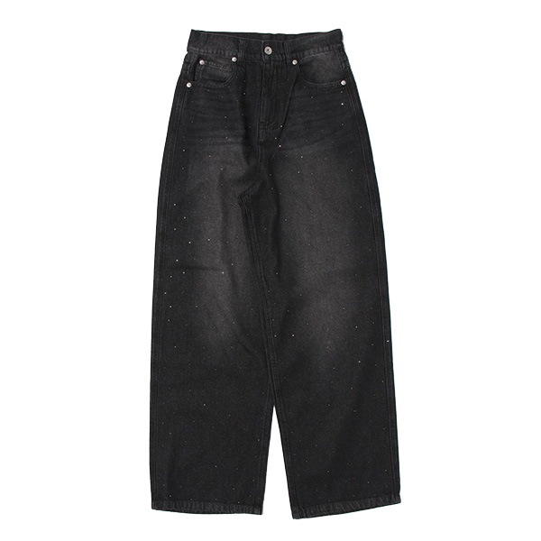 デニムラインストーンパンツ | レディース,パンツ,ロングパンツ