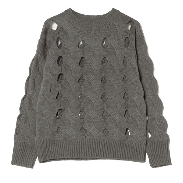 ハグオーワー　パターンメッシュニットプルオーバー 楽天市場】数 量 限 定【しっかり メッシュ 】好バランス丈