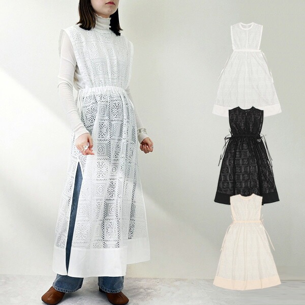 アプワイザーリッシェ⭐︎サイドリボンチェックドッキングワンピ WEB LIMITED]サイドリボンチェックドッキングワンピ アプワイザー