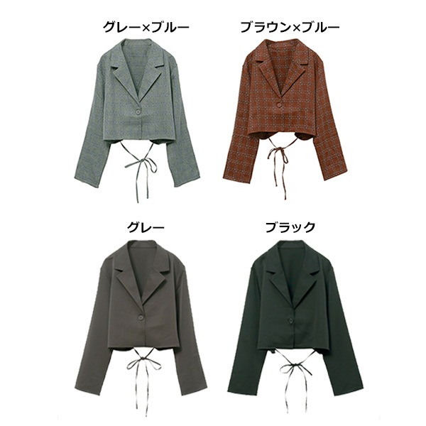 CARAMEL チェック柄ジャケット サイズ8 editforlulu購入 8042000501820_1.jpg?v=