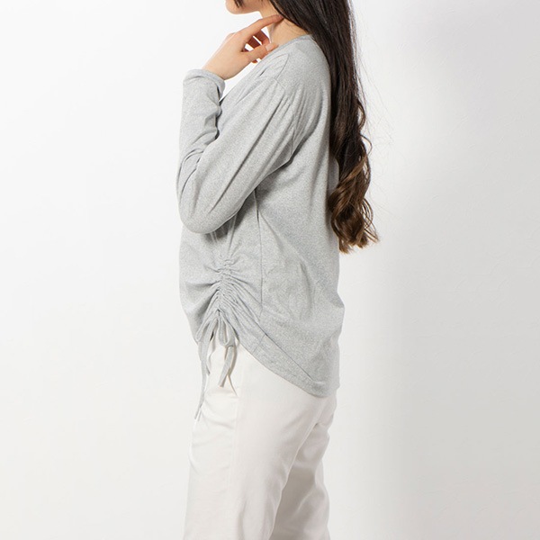 サイドドローストリングトップス | レディース,トップス