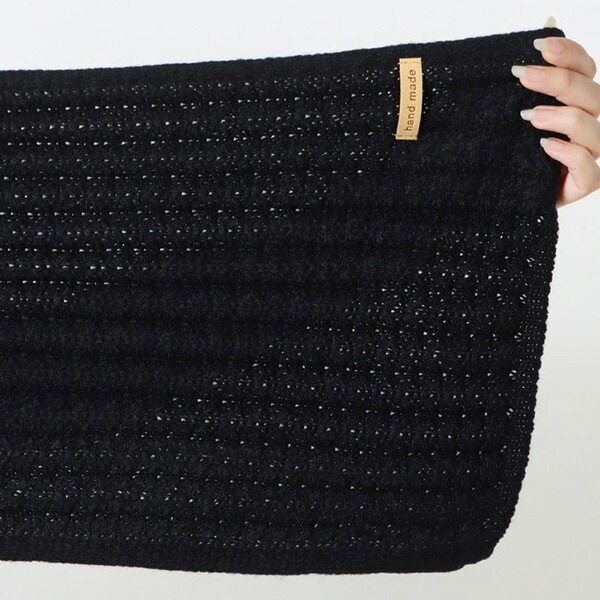 アルゴトウキョウ ARGO TOKYO Big Fringe Check Muffler 26004