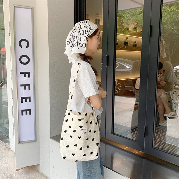 ハート柄トートバッグ | レディース,バッグ,トートバッグ - STYLEBLOCK