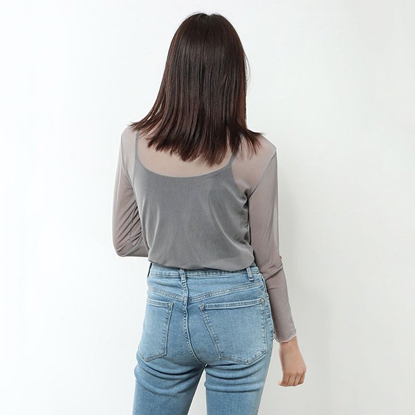 シアータートルネックトップス | レディース,トップス