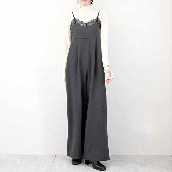 ZARA オールインワン フォーマルパンツドレス 黒 Sサイズ(USサイズXS  