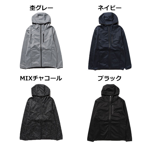 防風カット止水ZIPスウェットパーカー | メンズ,トップス