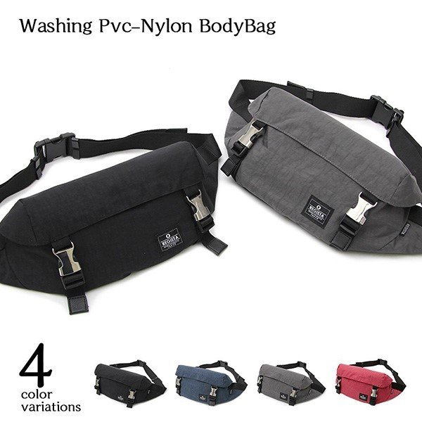 ウォッシュ加工ナイロンボディバッグ メンズ 小物 バッグ Styleblock スタイルブロック