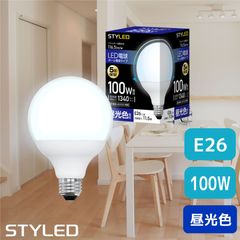 E26���� LED�ŵ� �ܡ����ŵ� ���۸������� 100W���� �������11.5W��1340�롼���� G95