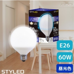 E26口金 LED電球 ボール電球形 7.0W 広配光タイプ 60W相当 昼光色（770lm） G95 ボール電球タイプ|ボール電球タイプ|LED電球 E26口金 60W