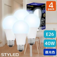 ��4�ĥ��åȡ�1��������299�ߡ�LED�ŵ� E26���� 40W���� �����ŵ�� ���۸������� �������550lm�� �ʥ��� ���ݥåȥ饤��